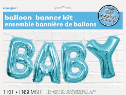 DIY BABY Letter Banner