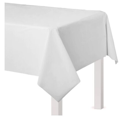 white Table cover
