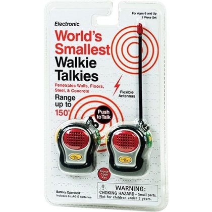 World's Smallest Walkie Talkie