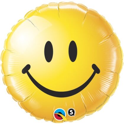 Yellow Smile Face 18"