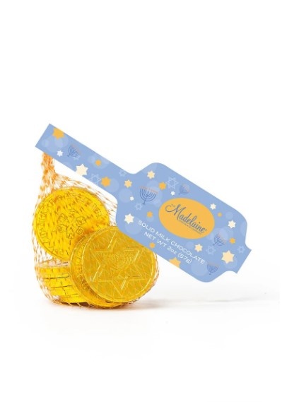Chocolate Hanukkah Gelt