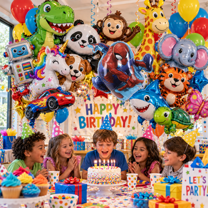 Cartoon Balloon Bouquets