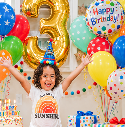Birthday Balloon Bouquets in NYC